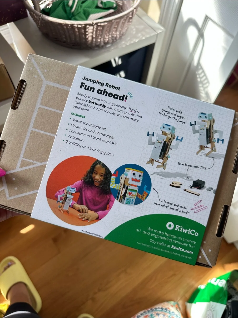KiwiCo Jumping Robot Build-It-Yourself Kit